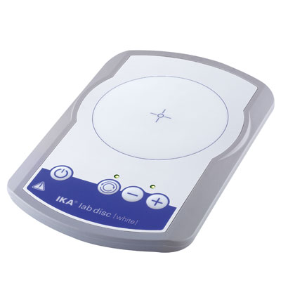 lab disc white